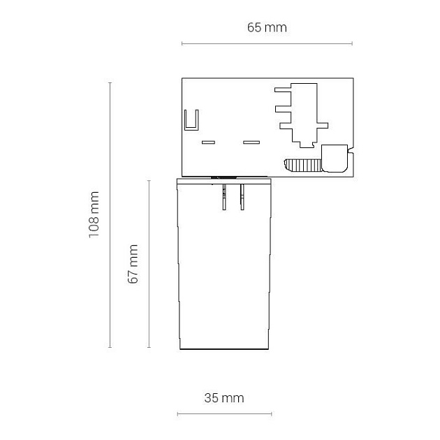 Адаптер для трековой системы Nowodvorski Cameleon 8282 Фото № 2
