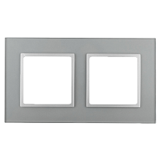 Рамка 2-постовая ЭРА Elegance 14-5102-03 Б0034490 1