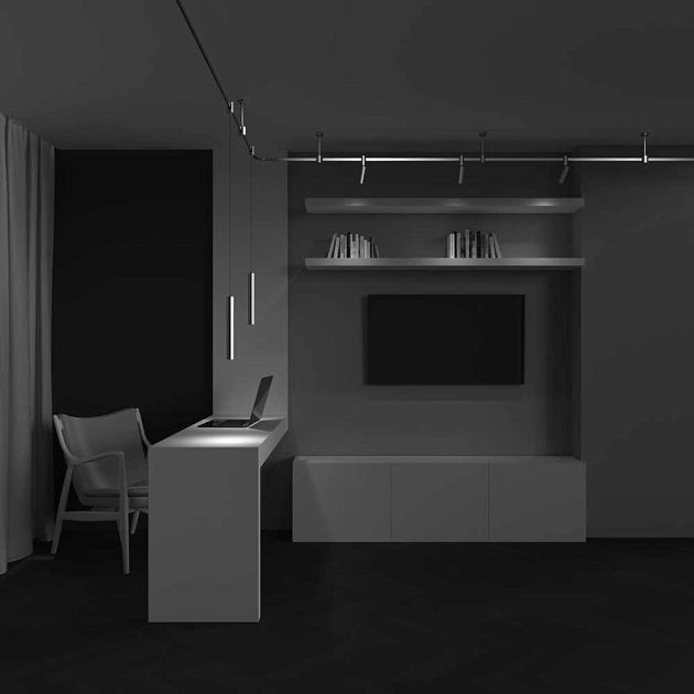 Трековый светильник Maytoni Technical TR155-1-5W3K-PT Фото № 6