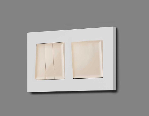 Лицевая панель выключателя AMBRELLA VOLT AP3010 Фото № 2