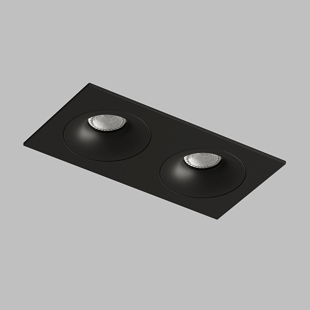 Встраиваемый светильник Denkirs Roto DK2122-BK Фото № 4