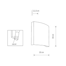 Настенный светильник Nowodvorski Borde I 8045 1