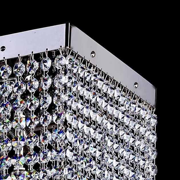 Потолочный светильник Artglass Leandra 250X450 Nickel CE изображение 3 Потолочный светильник Artglass Leandra 250X450 Nickel CE Фото № 3