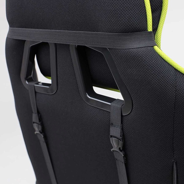 Игровое кресло AksHome Infiniti зеленый + черный, ткань 83804 Фото № 6