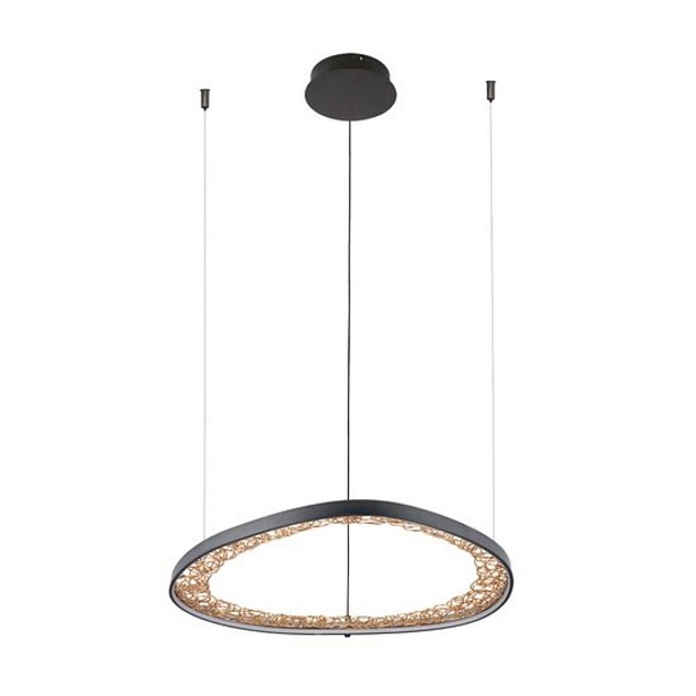 Подвесной светодиодный светильник Arte Lamp Cinta A1847SP-36BK Фото № 1