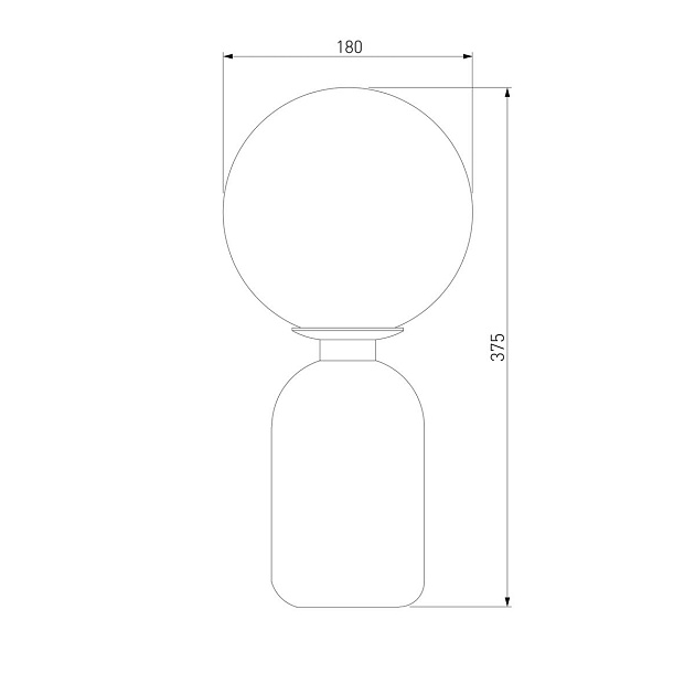 Настольная лампа Eurosvet Оптима Bubble 01197/1 белый изображение 3 Настольная лампа Eurosvet Оптима Bubble 01197/1 белый Фото № 3