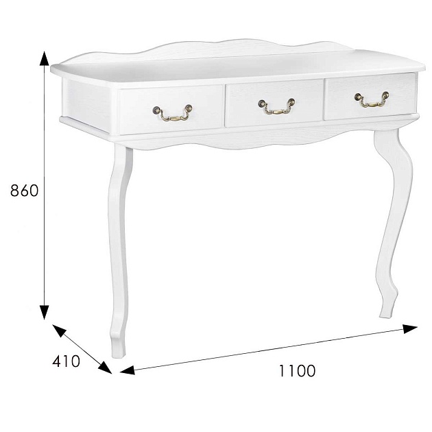 Консоль Мебелик Берже 6 002474 Фото № 3