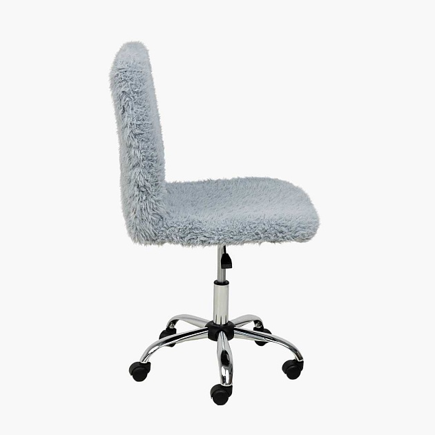 Детское кресло AksHome Fluffy серый, искусственный мех 86382 Фото № 14