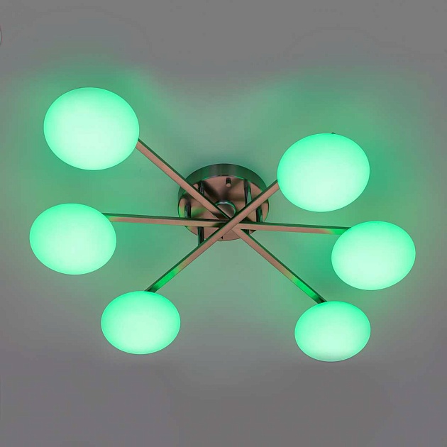 Потолочная светодиодная люстра Citilux Atman Smart CL226A161 изображение 10 Потолочная светодиодная люстра Citilux Atman Smart CL226A161 Фото № 10