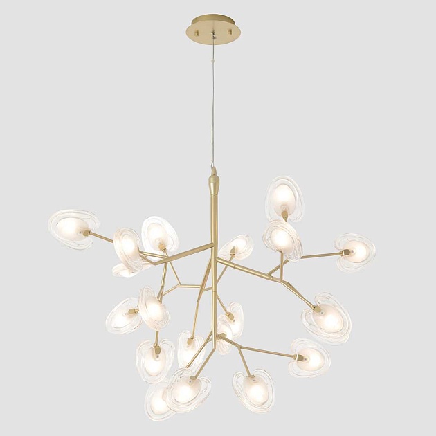 Подвесной светильник Crystal Lux SOLE SP20 GOLD изображение 1 Подвесной светильник Crystal Lux SOLE SP20 GOLD Фото № 1