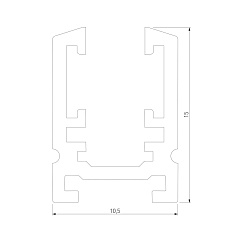 Шинопровод Elektrostandard Mini Magnetic 85171/00 a065631 1