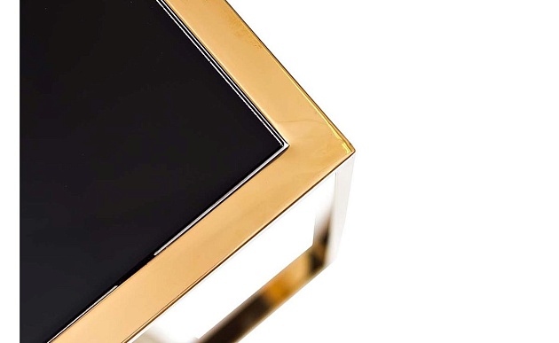 Приставной стол Garda Decor 13RXNT5076L-Gold изображение 3 Приставной стол Garda Decor 13RXNT5076L-Gold Фото № 3