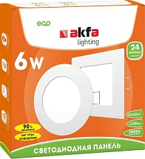 Встраиваемая светодиодная панель Akfa Lighting AK-LPS FLLPR00000023 1