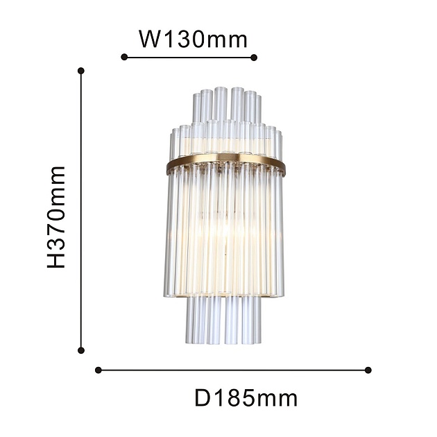 Настенный светильник Favourite Rubum 4203-1W Фото № 3
