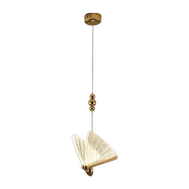 Подвесной светодиодный светильник Gerhort G21018/1GD+WT Фото № 1