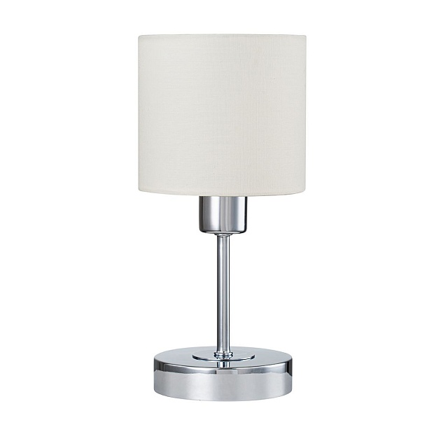 Настольная лампа Escada Denver 1109/1 Chrome/Beige изображение 1 Настольная лампа Escada Denver 1109/1 Chrome/Beige Фото № 1