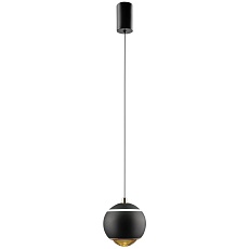Подвесной светодиодный светильник Crystal Lux Caro SP Led Black 3