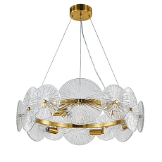 Подвесная люстра Indigo Miele V12021/6P Brass V000604 3