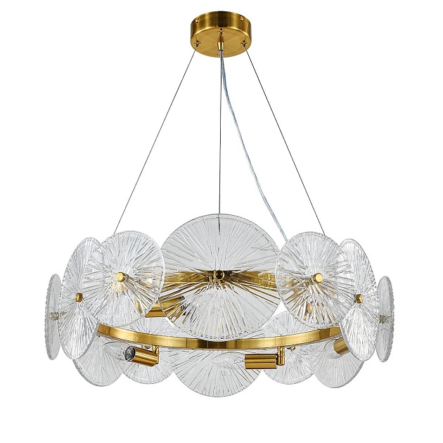 Подвесная люстра Indigo Miele V12021/6P Brass V000604 Фото № 4