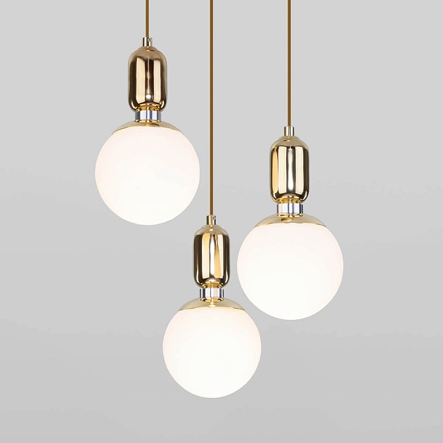 Подвесной светильник Eurosvet 50151/3 золото Фото № 4