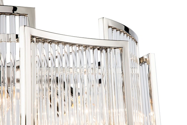 Подвесная люстра iLamp Tribeca MD0276-6C Nickel изображение 2 Подвесная люстра iLamp Tribeca MD0276-6C Nickel Фото № 2