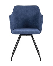 Кухонный стул Stool Group Слинг вращающийся синий шенилл DC-99005 RH309-16 4