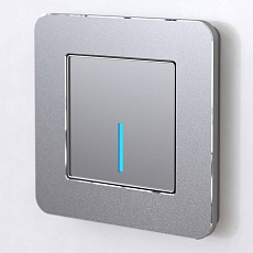 Рамка Werkel Platinum на 1 пост алюминий W0012606 4690389184413 1