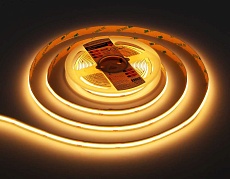 Светодиодная лента Ambrella Light GS4751 COB 528Led/14W m/ 24V IP20 3000K/ 5m*10mm*2mm (2 конт.) GS4751 1