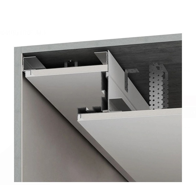 Нишевый профиль FerGipps черный БК 100 УТ000002218 изображение 2 Нишевый профиль FerGipps черный БК 100 УТ000002218 Фото № 2