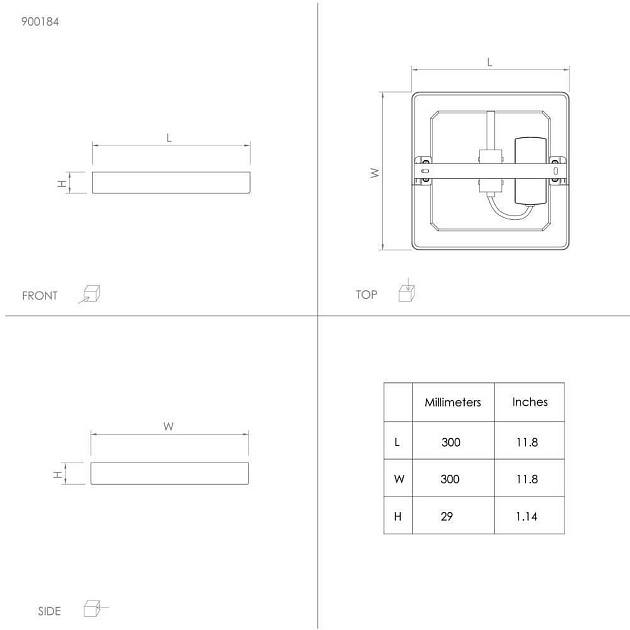 Потолочный светодиодный светильник Eglo Fueva 5 900184 изображение 2 Потолочный светодиодный светильник Eglo Fueva 5 900184 Фото № 2