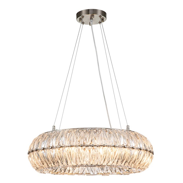 Подвесная люстра Indigo Finezza 12023/8P Nickel V000300 Фото № 1