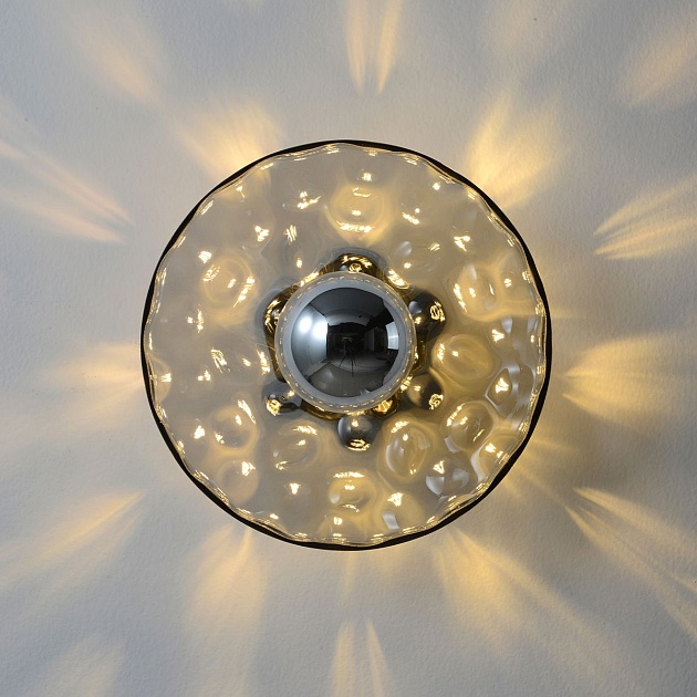 Бра Crystal Lux Pearl AP1 Smoke Фото № 7