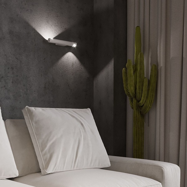 Настенный светодиодный светильник Eurosvet Tybee 40161 Led белый изображение 7 Настенный светодиодный светильник Eurosvet Tybee 40161 Led белый Фото № 7