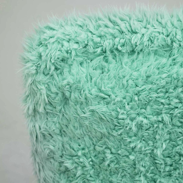 Детское кресло AksHome Fluffy мятный, искусственный мех 86384 Фото № 7