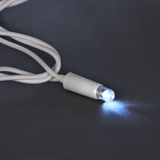 Уличная светодиодная гирлянда Sneha нить 230V белый постоянный A-047B WT 1