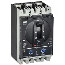 Автоматический выключатель в литом корпусе 3P типоразмер A 50кА 80А IEK AR-MCCB-3A-050-0080A-ATUC