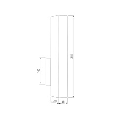 Бра TK Lighting 6618 Teo 1