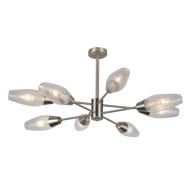 Потолочная люстра Escada Desire 10165/8PL Nickel Фото № 5