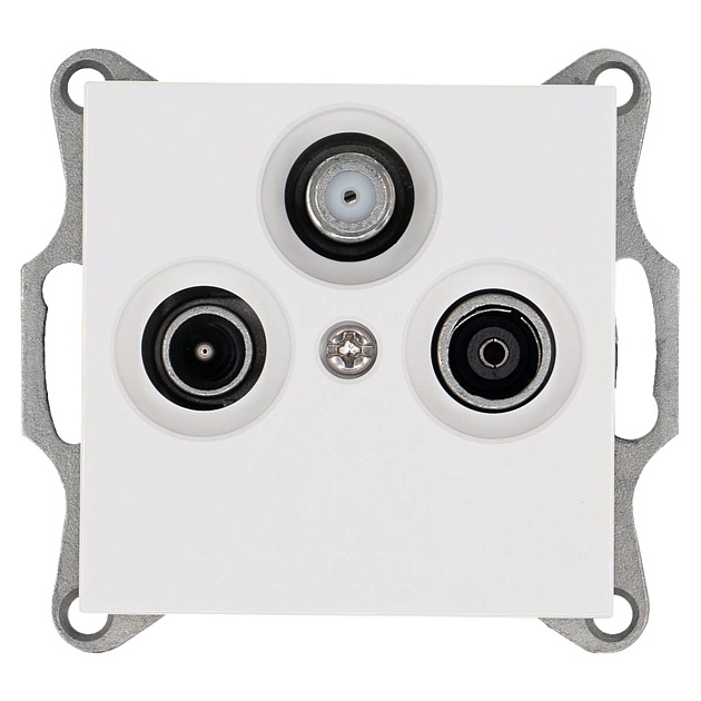 Розетка TV+FM+SAT Jasmart G6207W Фото № 1