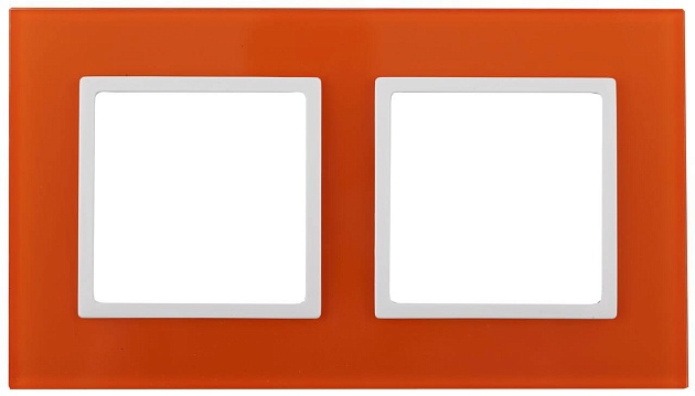 Рамка 2-постовая ЭРА Elegance 14-5102-22 Б0034495 Фото № 1