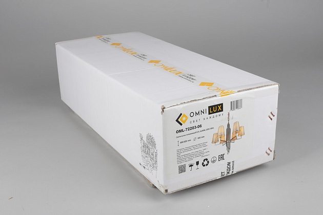 Подвесная люстра Omnilux Porlezza OML-72203-06 Фото № 9