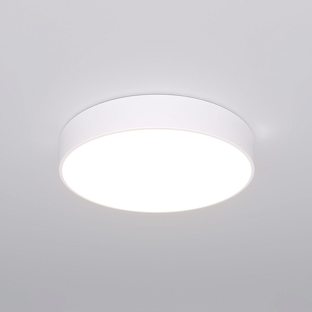 Потолочный светодиодный светильник Eurosvet Entire 90319/1 белый изображение 1 Потолочный светодиодный светильник Eurosvet Entire 90319/1 белый Фото № 1