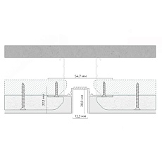 Разделительный профиль FerGipps УТ000002060 1