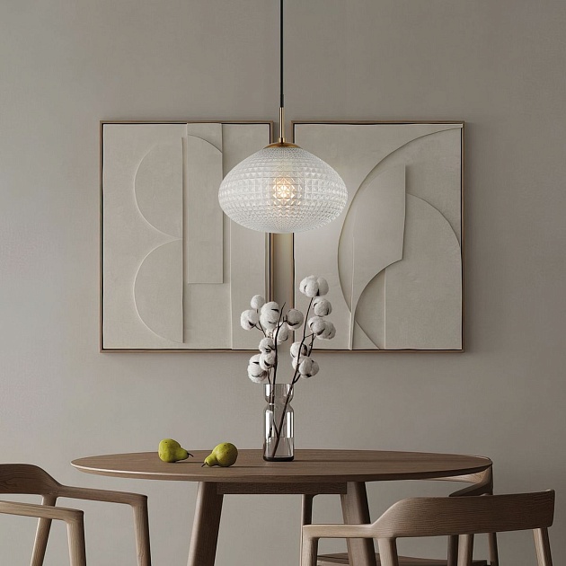 Подвесной светильник Eurosvet Gem 50263/1 прозрачный изображение 6 Подвесной светильник Eurosvet Gem 50263/1 прозрачный Фото № 6