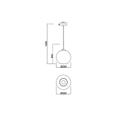 Подвесной светильник Vele Luce Lauriston VL5284P11 3