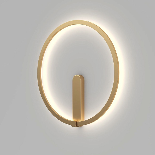 Настенный светодиодный светильник Denkirs Round DK5035-SG Фото № 1