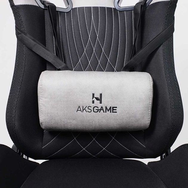 Игровое кресло AksHome Royal светло-серый, велюр 75222 изображение 7 Игровое кресло AksHome Royal светло-серый, велюр 75222 Фото № 7