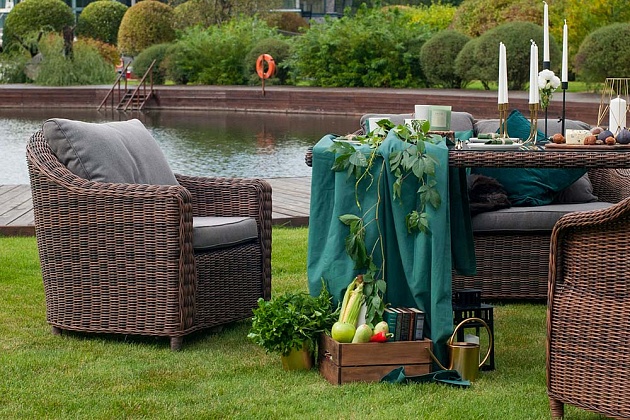 Кресло 4sis Кон Панна YH-C1808W brown изображение 2 Кресло 4sis Кон Панна YH-C1808W brown Фото № 2