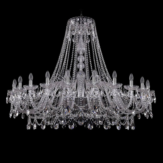 Подвесная люстра Bohemia Ivele 1411/24/530 Ni изображение 1 Подвесная люстра Bohemia Ivele 1411/24/530 Ni Фото № 1