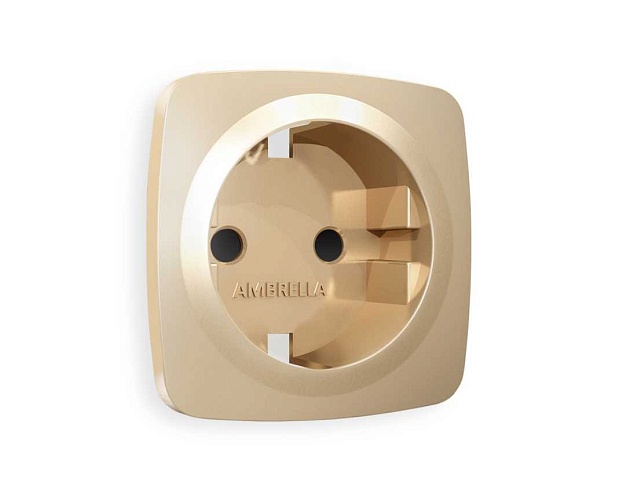 Лицевая панель розетки AMBRELLA VOLT OP6070 изображение 1 Лицевая панель розетки AMBRELLA VOLT OP6070 Фото № 1